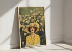 Rosy Vintage Glamour Art art print