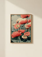 Red Poppy Botanical Wall Art art print