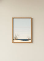 Minimalist Coastal Dune Art art print