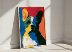 Pop Art French Bulldog Print art print