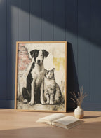 Street Companions Wabi Sabi Art art print