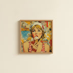 Retro Ice Cream Pop Art art print