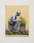 Gardener's Secret Street Art as an unframed matte paper print