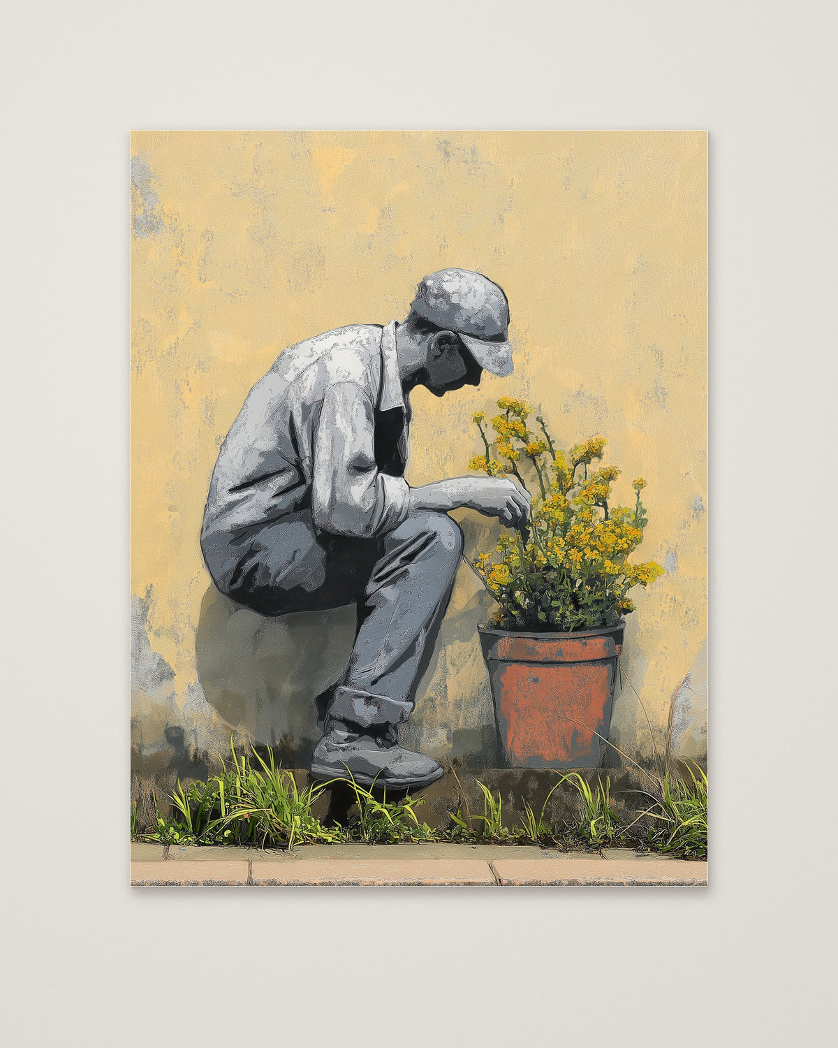 Gardener's Secret Street Art as an unframed matte paper print