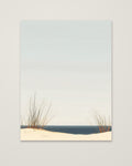 Minimalist Coastal Dune Art as an unframed matte paper print