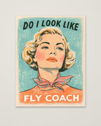 Retro Sassy Woman Poster as an unframed matte paper print