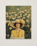 Rosy Vintage Glamour Art as an unframed matte paper print