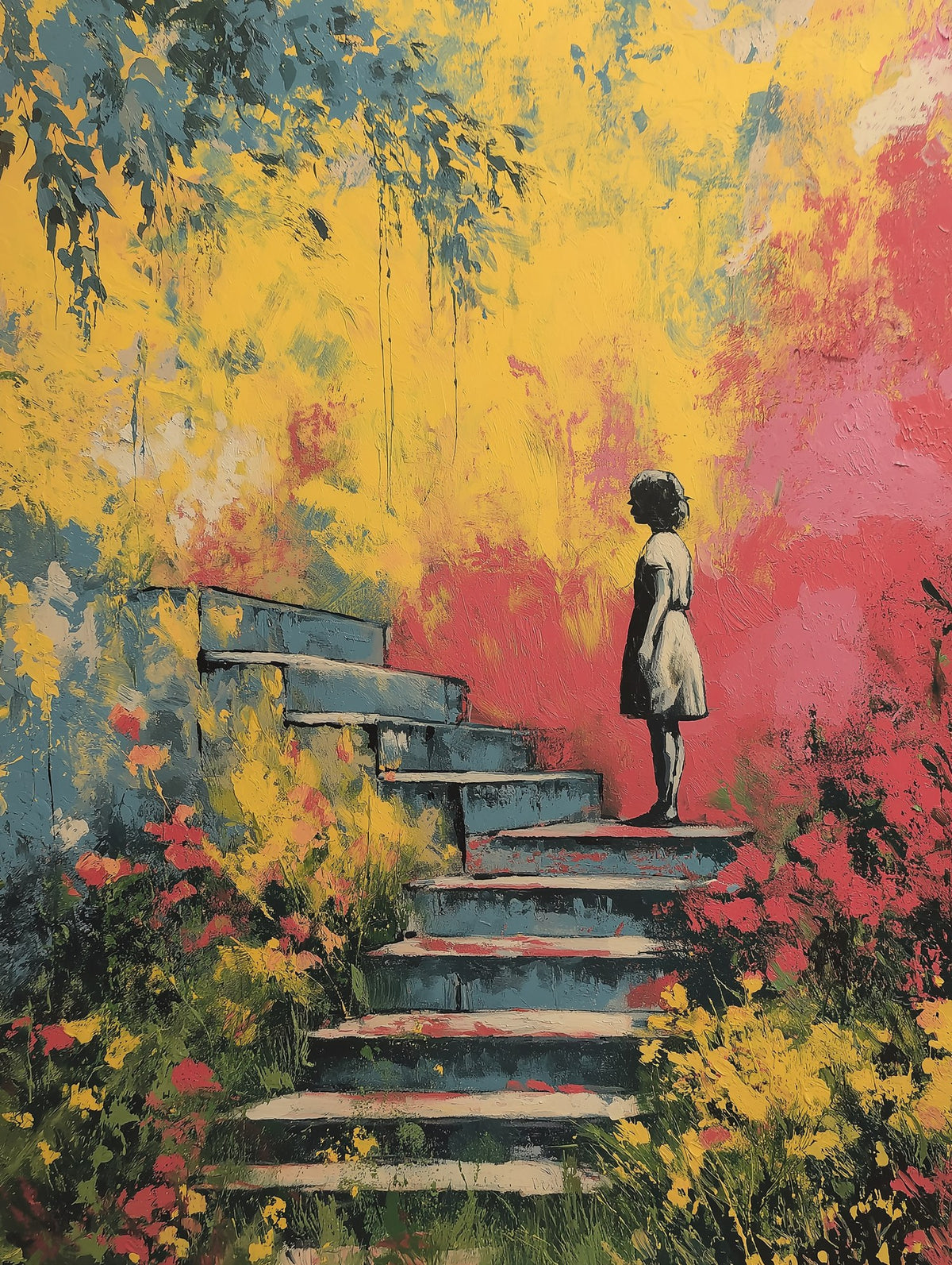 Banksy Inspired Love Street Art art print