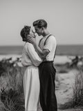 Romantic Couple Embrace Art art print
