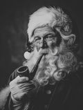 Vintage Santa Claus Portrait Art art print